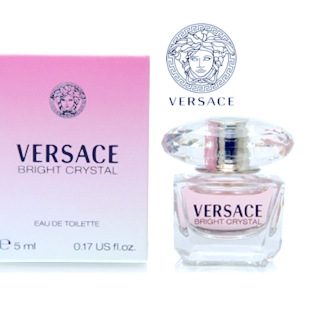 New! Versace Bright Crystal Travel mini